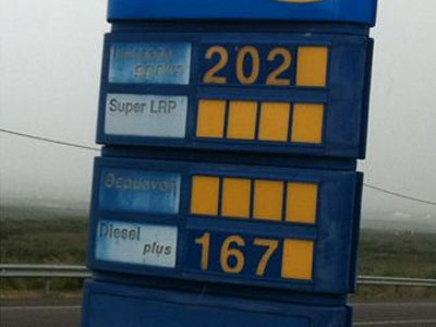 «Έσπασε» το φράγμα των δύο ευρώ η αμόλυβδη στην Κρήτη